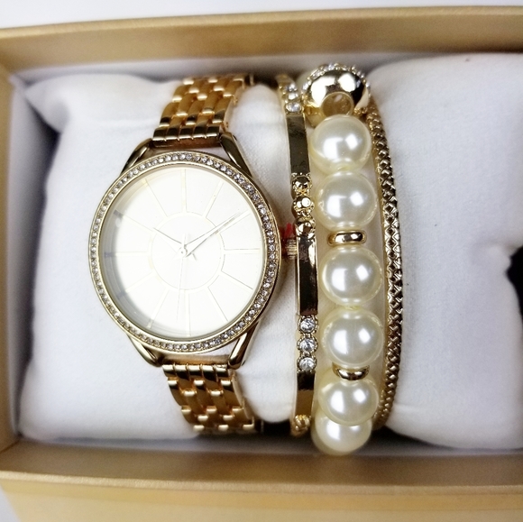 Charter Club Watch & Bangle Bracelet Set NWT - Picture 5 of 11